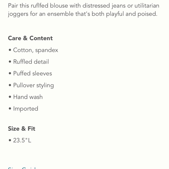 Anthropologie Allaire ruffled top - Picture 2 of 2